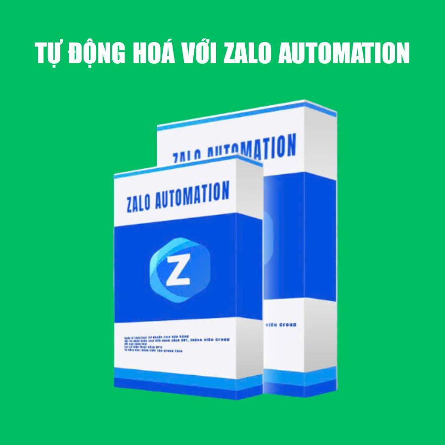 Phần mềm tự động hoá với ZALO Automation