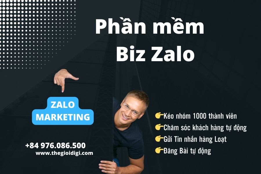 Phần mềm Zalo marketing